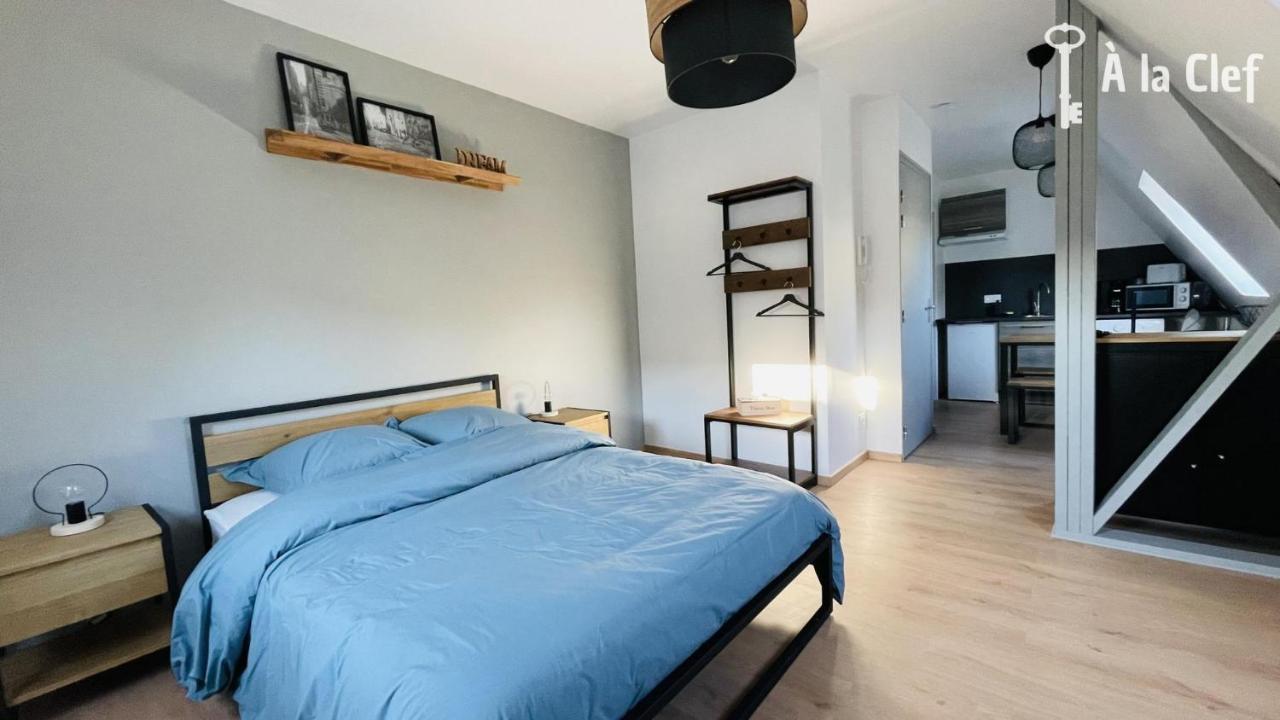 A La Clef - Charmant Studio Proche Gare Et Centre - Ideal Pro & Couple - Wifi Λε Μανς Εξωτερικό φωτογραφία